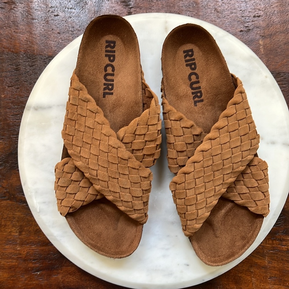 Rip Curl Women's Tan Woven Sandals